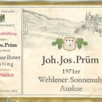 ドイツワイン　Weingut Joh. Jos. Prüm